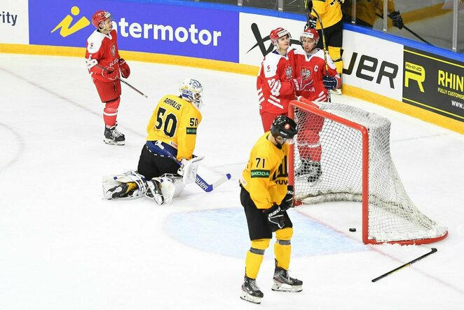 Lietuva – Lenkija rungtynių akimirka | IIHF nuotr.