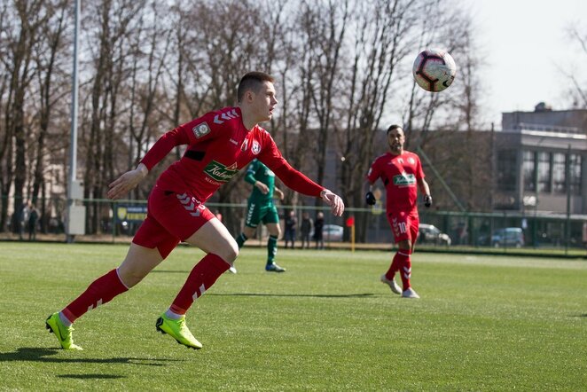 „Panevėžio“ rungtynės Mariaus Vizbaro / BNS foto nuotr.