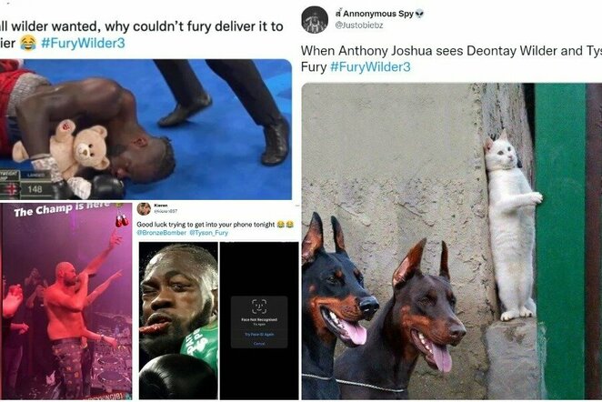 Tysonas Fury ir Deontay Wilderis | „Twitter“ nuotr.