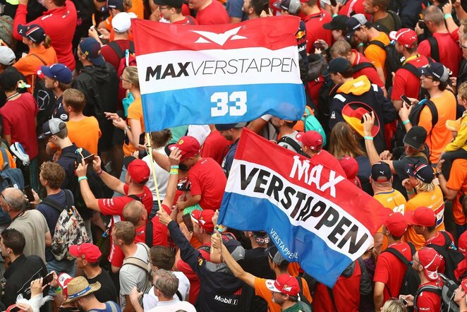 Maxo Verstappeno fanai | Scanpix nuotr.