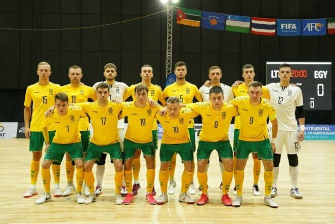 Lietuvos futsalo rinktinė | lff.lt nuotr.