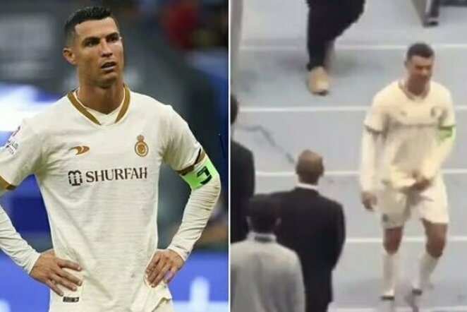 Cristiano Ronaldo | „Stop“ kadras