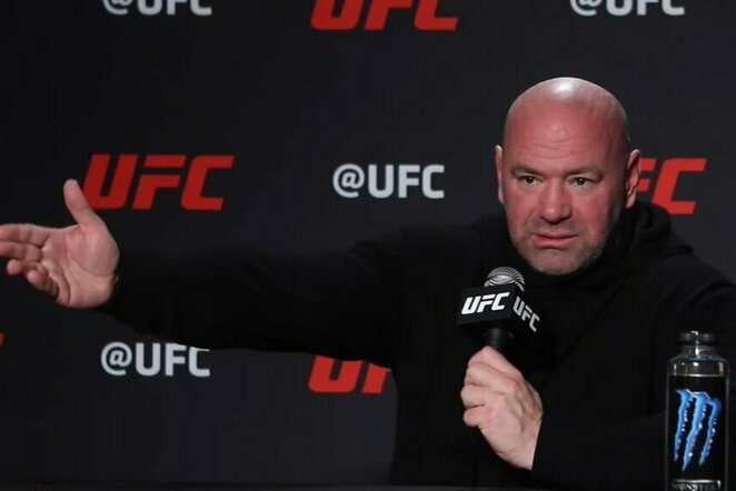 Dana White'as | Youtube.com nuotr.