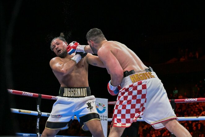 Joe Joyce'as ir Filipas Hrgovičius | Scanpix nuotr.