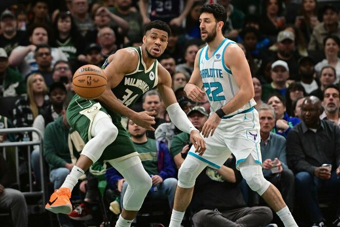 Antetokounmpo ir Micičius | Scanpix nuotr.