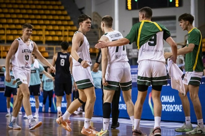 Lietuvos U20 krepšinio rinktinė | FIBA nuotr.