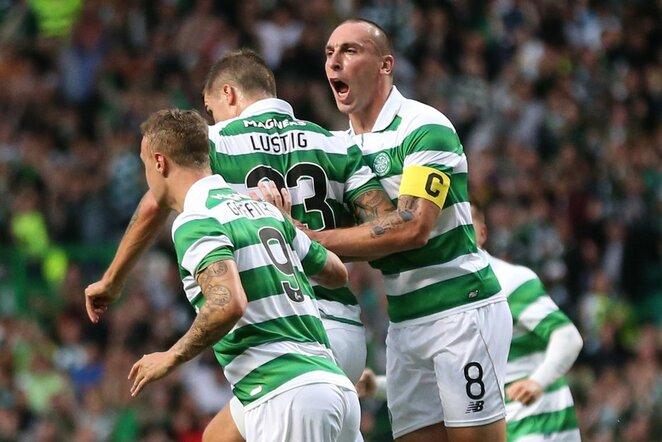„Celtic“ švenčia įvartį | Scanpix nuotr.