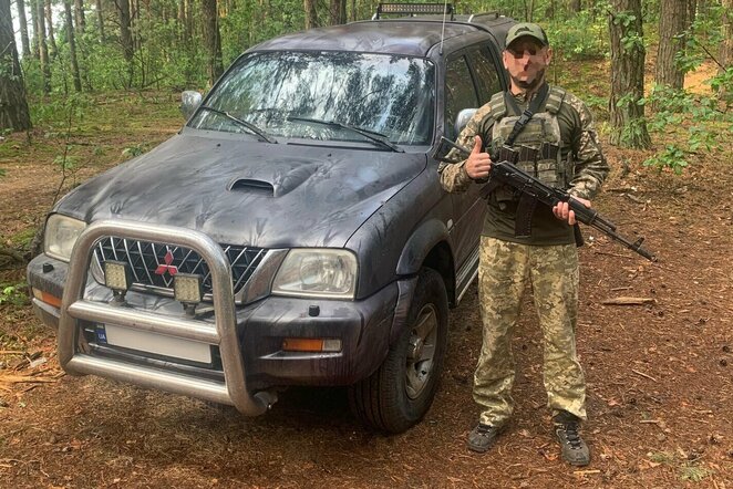 Buvęs Lietuvos rinktinės slidžių tepėjas kaunasi fronte Ukrainoje | asmeninio archyvo nuotr.