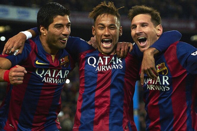 „Barcelona“ trio pateko tarp geriausių sezono puolėjų | AP/Scanpix nuotr.
