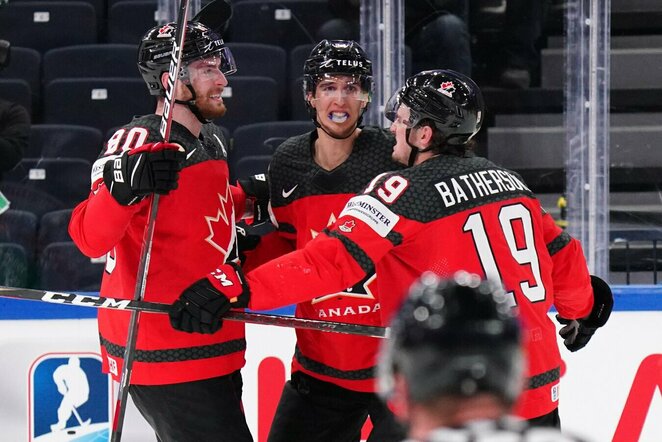 Kanados – Čekijos rungtynių akimirka | IIHF nuotr.