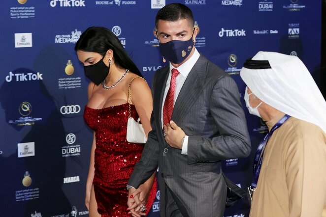 Cristiano Ronaldo ir Georgina Rodriguez | Scanpix nuotr.