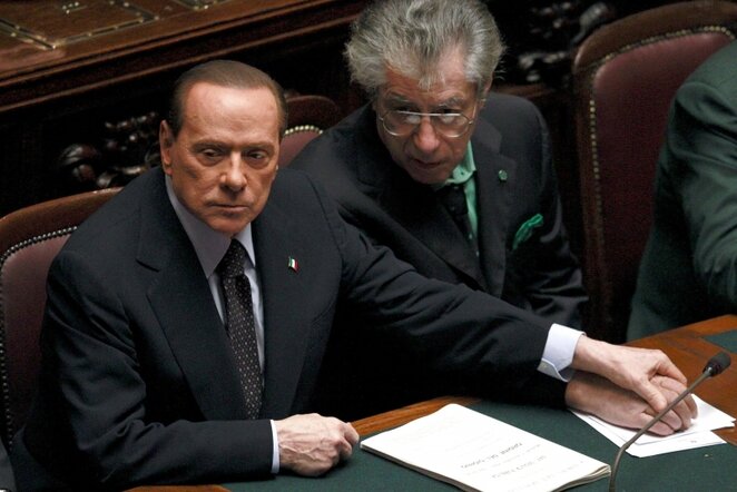 Silvio Berlusconi (kairėje) | Reuters/Scanpix nuotr.