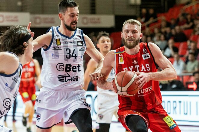 „Rytas“ – „CBet“ rungtynių akimirka | Allos Fedorčenko ir Manto Stankevičiaus nuotr.