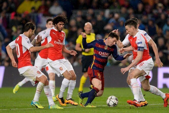 „Barcelona“ ir „Arsenal“ rungtynės | Scanpix nuotr.