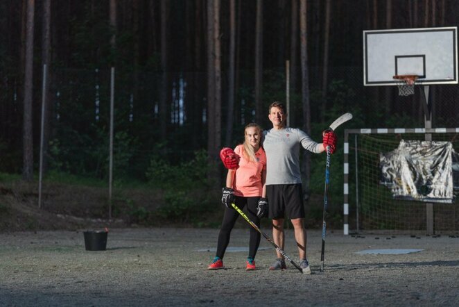 Rugilė ir Linas Paražinskai | Kipro Štreimikio nuotr.