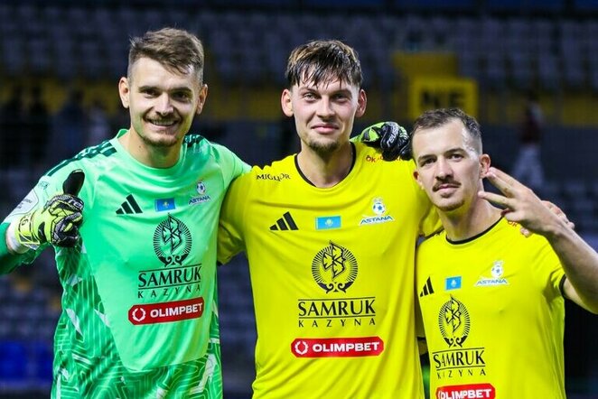 Kipras Kažukolovas (centre) | Klubo nuotr.