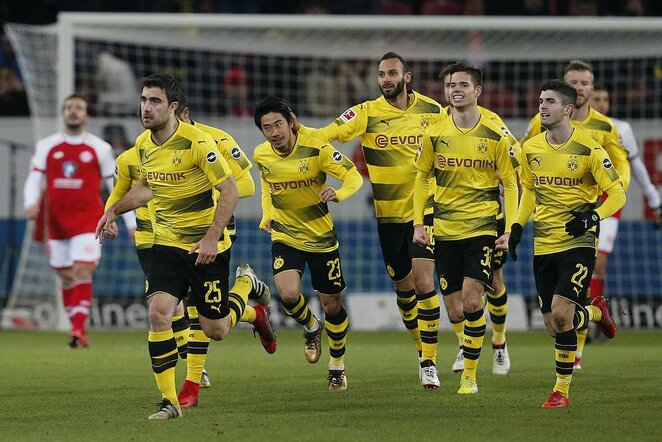 „Mainz“ - „Borussia“ rungtynių akimirka | Scanpix nuotr.