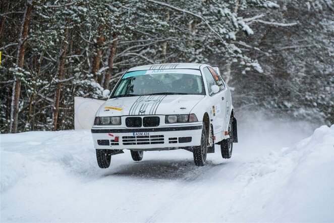 „RR Team“ pasirodymas „Winter Rally“ varžybose | Alfonso Rakausko nuotr.