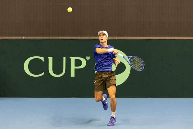 Vilius Gaubas prieš Alexį Klegou | Sauliaus Čirbos nuotr.