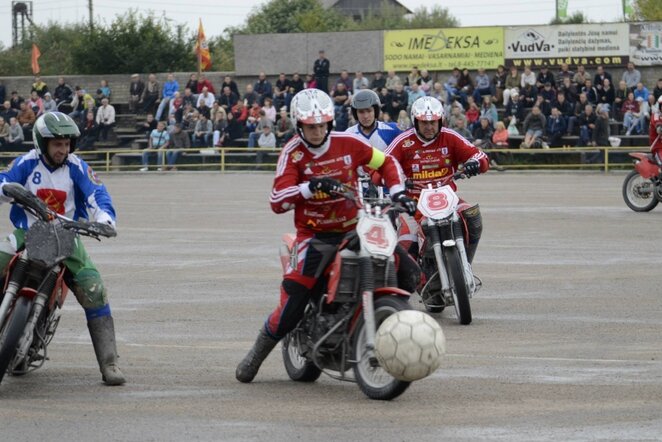 Motobolas | Kretingos motobolo klubo „Milda" nuotr.