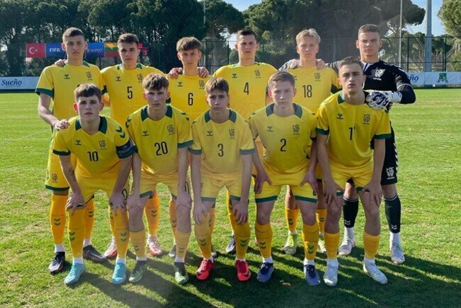 Lietuvos U-19 futbolo rinktinė | LFF nuotr.