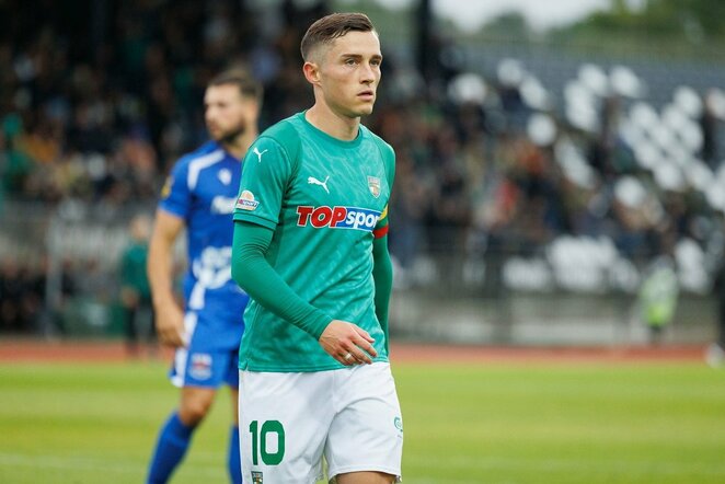 „Kauno Žalgiris“ – „Penybont“ rungtynių akimirka | Eriko Ovčarenko / BNS foto nuotr.