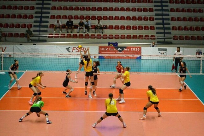 Lietuvos jaunių (iki 16 metų) merginų tinklinio rinktinė | CEV nuotr.