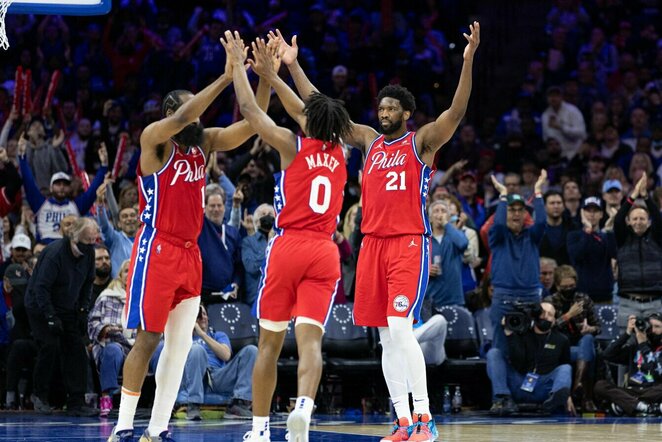 „76ers“ komanda | Scanpix nuotr.