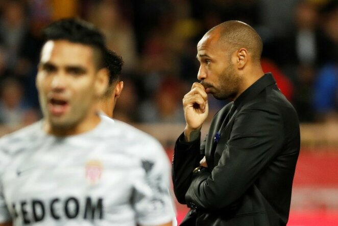 „Monaco“ – PSG rungtynių akimirka  | Scanpix nuotr.