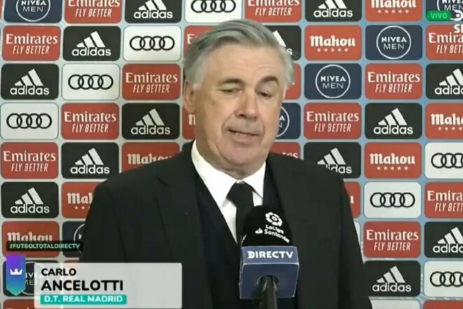 Carlo Ancelotti | „Twitter“ nuotr.