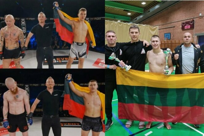 Lietuviai MMA turnyre Danijoje | Organizatorių nuotr.