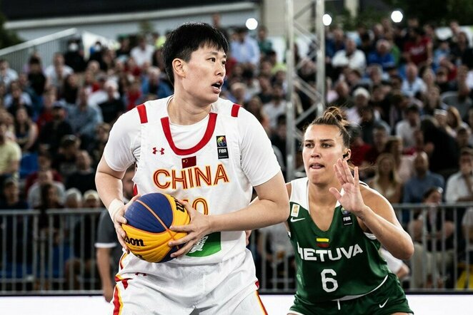 Lietuvių ir kinių rungtynės | FIBA nuotr.