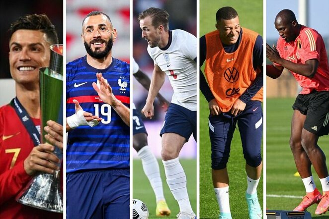 Pretendentai į Euro 2020 „auksinį batelį“ | Organizatorių nuotr.