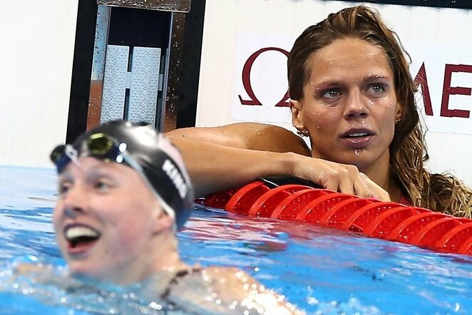Lilly King ir Julija Jefimova | Scanpix nuotr.