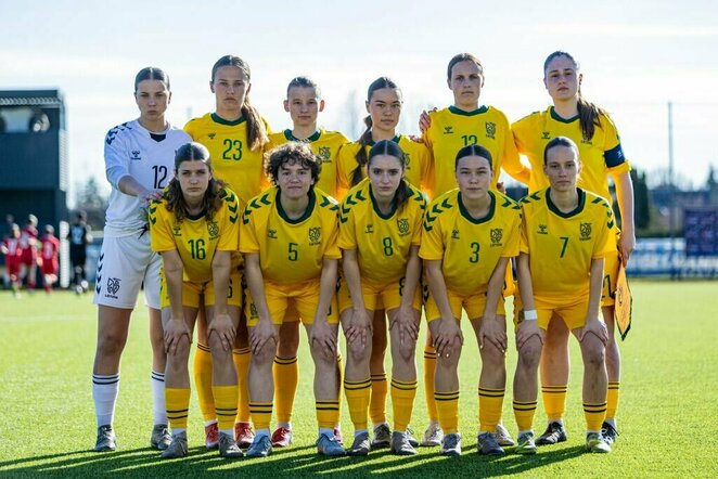 Lietuvos WU-19 futbolo rinktinė | lff.lt nuotr.