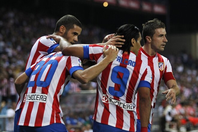 Madrido „Atletico“ futbolininkai | AP/Scanpix nuotr.
