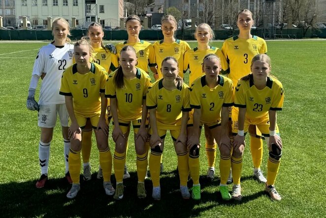 Lietuvos WU-19 futbolo rinktinė | lff.lt nuotr.