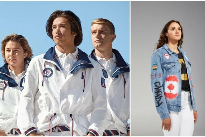 Amerikiečių ir kanadiečių aprangos | „Twitter“ nuotr.