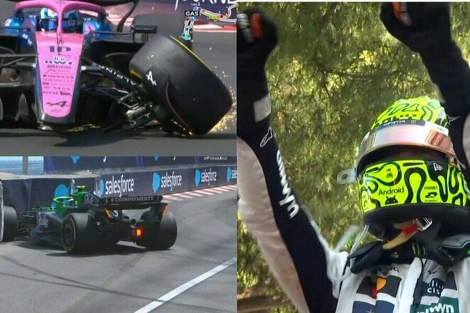 Monako GP lenktynės | „Stop“ kadras