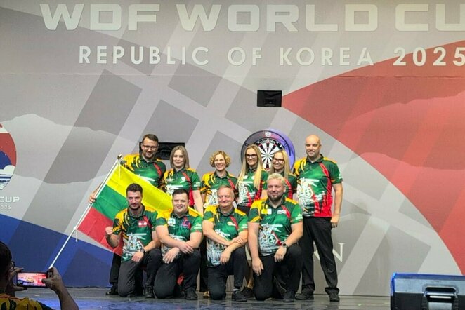 „Lietuvos Darts sporto federacijos“ nuotr. | „Facebook“ nuotr.