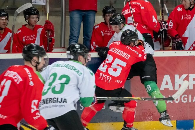 „Energija“ – „Kaunas Hockey“ rungtynių akimirka | Tito Pacausko  nuotr.