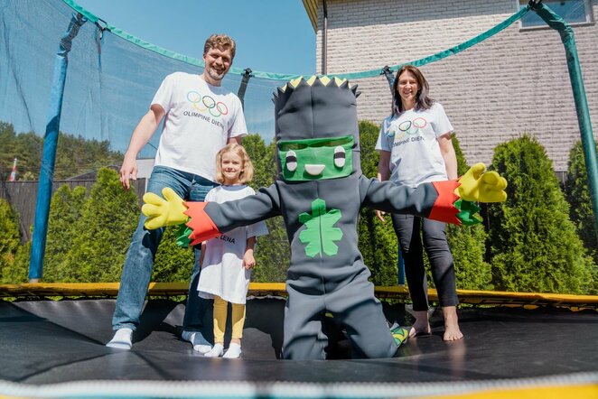 Olimpinę dieną bėgdami švęs ir žinomi žmonės | Kipro Štreimikio nuotr.