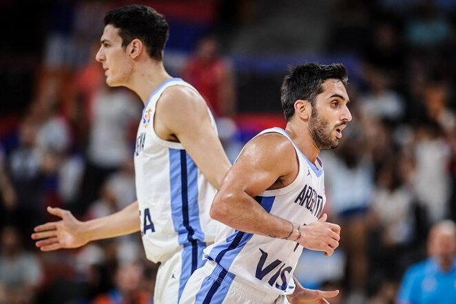 Argentina – Serbija rungtynių akimirka | FIBA nuotr.