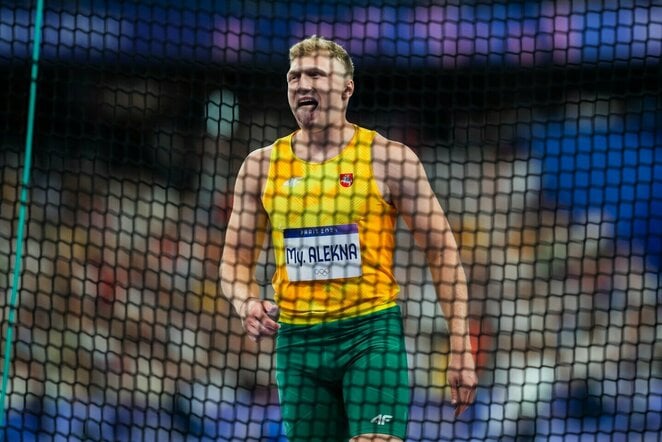 Olimpinis vyrų disko metimo finalas | Kipro Štreimikio/LTOK nuotr.
