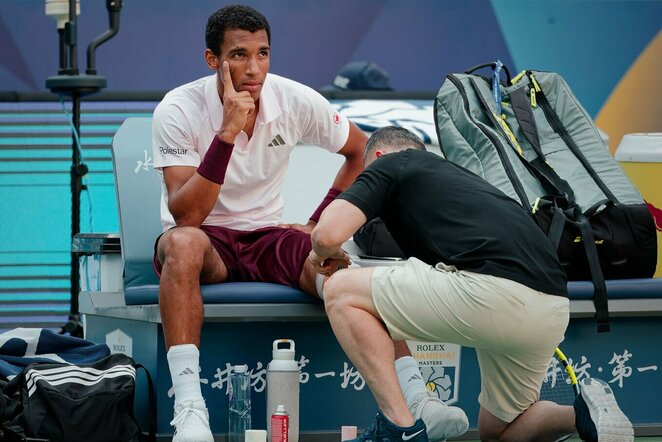 Felixas Auger-Aliassime | EPA / ALEX PLAVEVSKI nuotr.