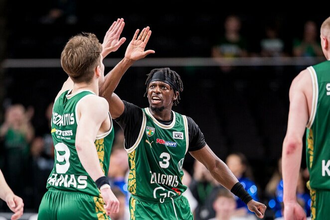 „Žalgiris“ – „CBet“ rungtynių akimirka | Roko Lukoševičiaus/Betsafe-LKL nuotr.