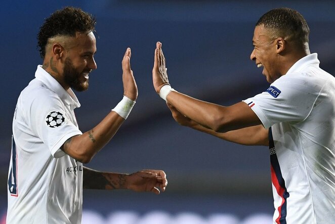Neymaras ir Kylianas Mbappe | Scanpix nuotr.
