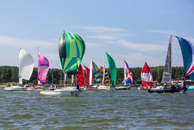 52-oji Kuršių marių regata | Organizatorių nuotr.
