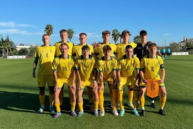 Lietuvos U-19 futbolo rinktinė | lff.lt nuotr.