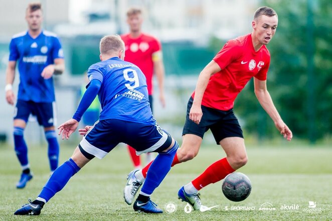 „FK Vilniaus“ ir „Hegelmann“ rungtynės | Elvio Žaldario nuotr.